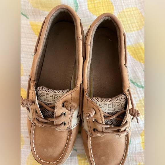 Sperry shoresider boat shoe girls size 5 - Picture 3 of 4